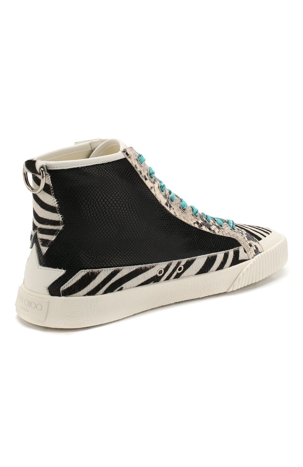 Кожаные кеды impala JIMMY CHOO, арт. IMPALA/HI/M/ZZ0, фото 4