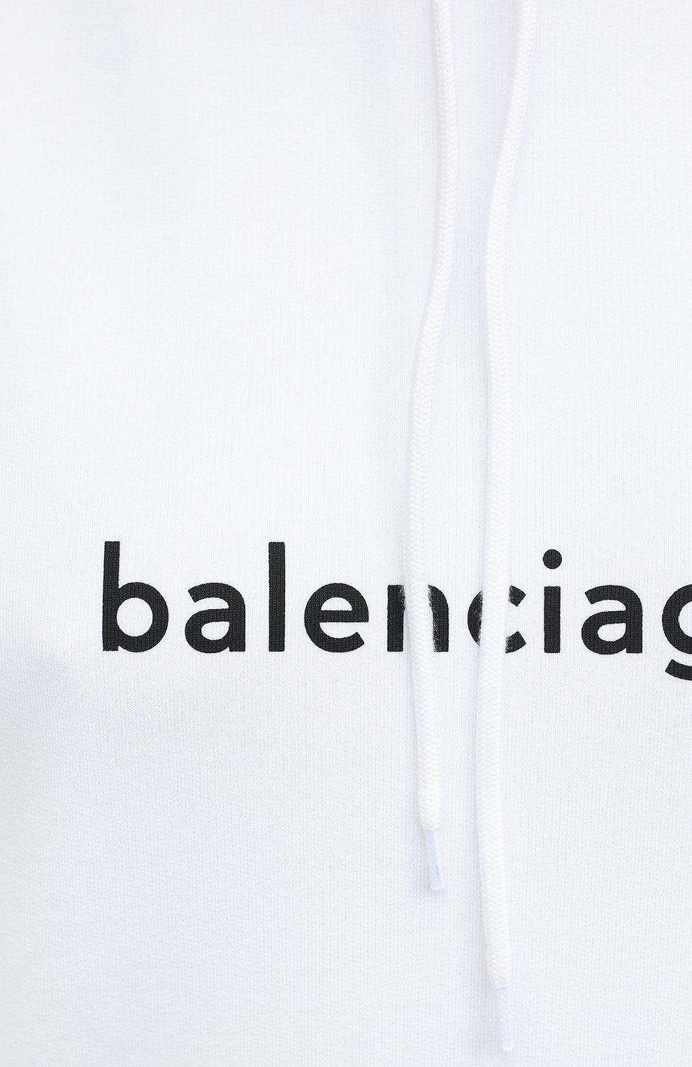 Хлопковое худи BALENCIAGA белого цвета по цене 93400 руб., арт. 578135/TIV55, фото 5 Хлопковое худи BALENCIAGA, арт. 578135/TIV55, фото 5