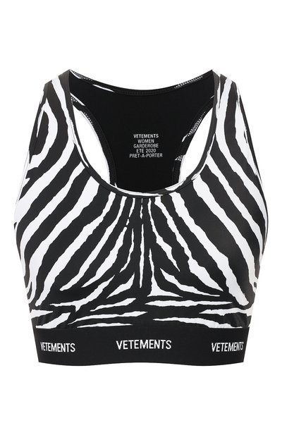 Женский топ VETEMENTS, арт. SS20TR351 2613/W/ZEBRA