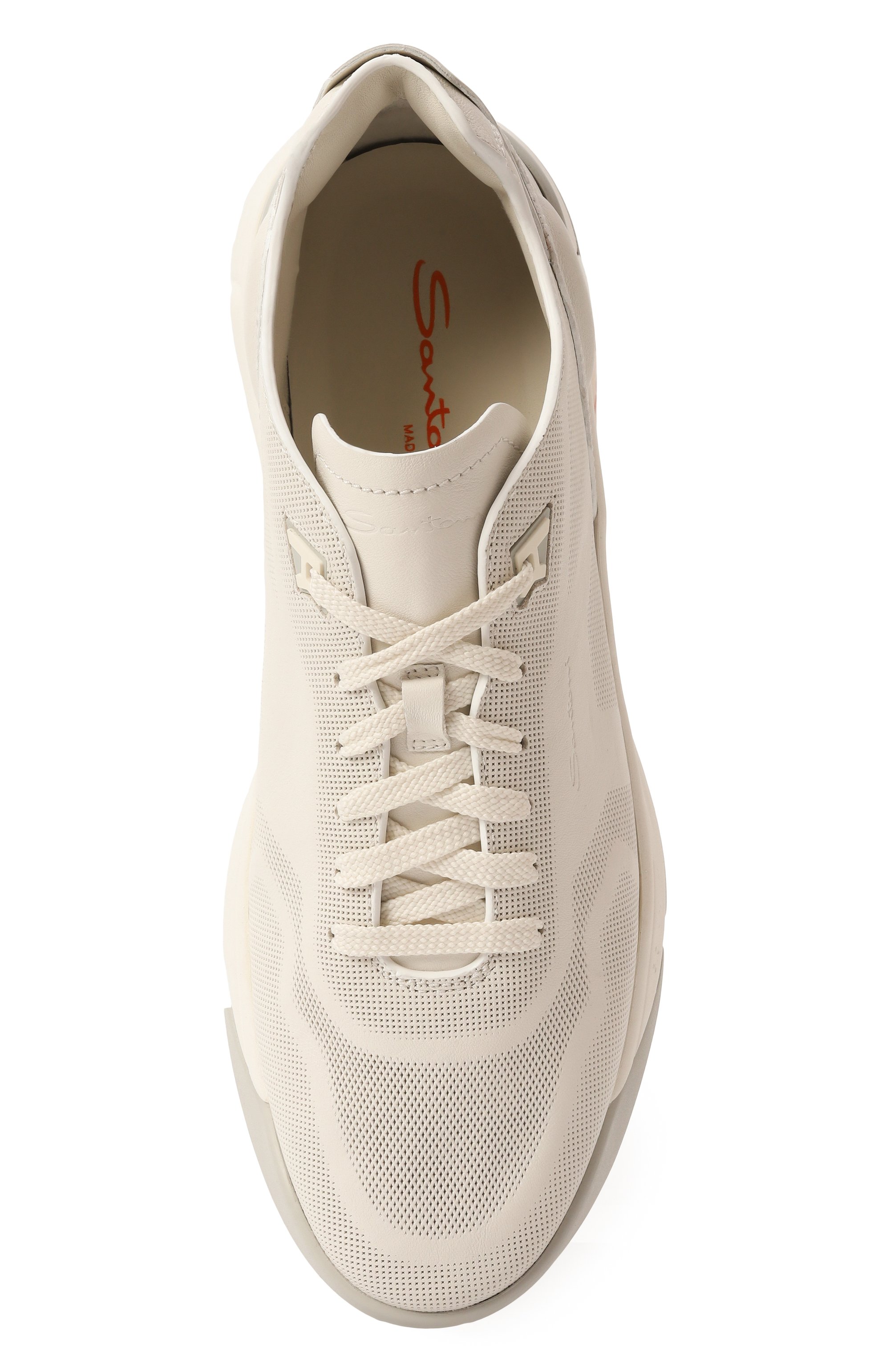 Кожаные кроссовки hy-run SANTONI, арт. MBHG22012BGRTATF, фото 6