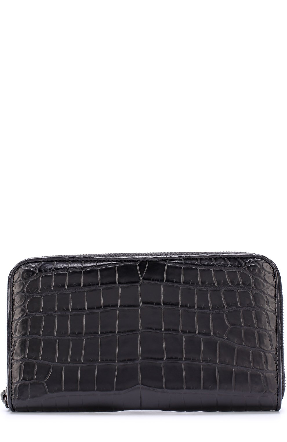 Портмоне из кожи крокодила на молнии с отделениями для кредитных карт и монет BOTTEGA VENETA, арт. 311263/V912R, фото 1