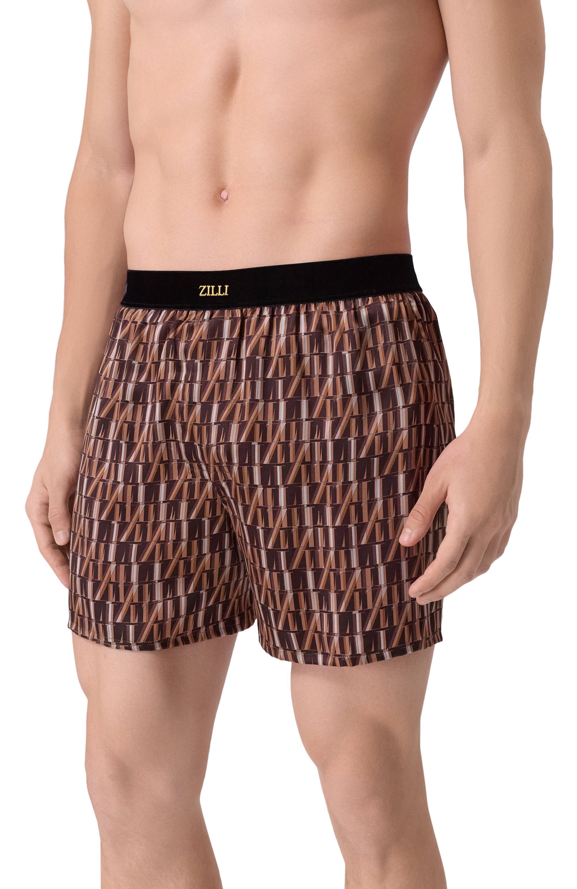 Шелковые боксеры ZILLI, арт. B0IN06M0600VZL000, фото 2