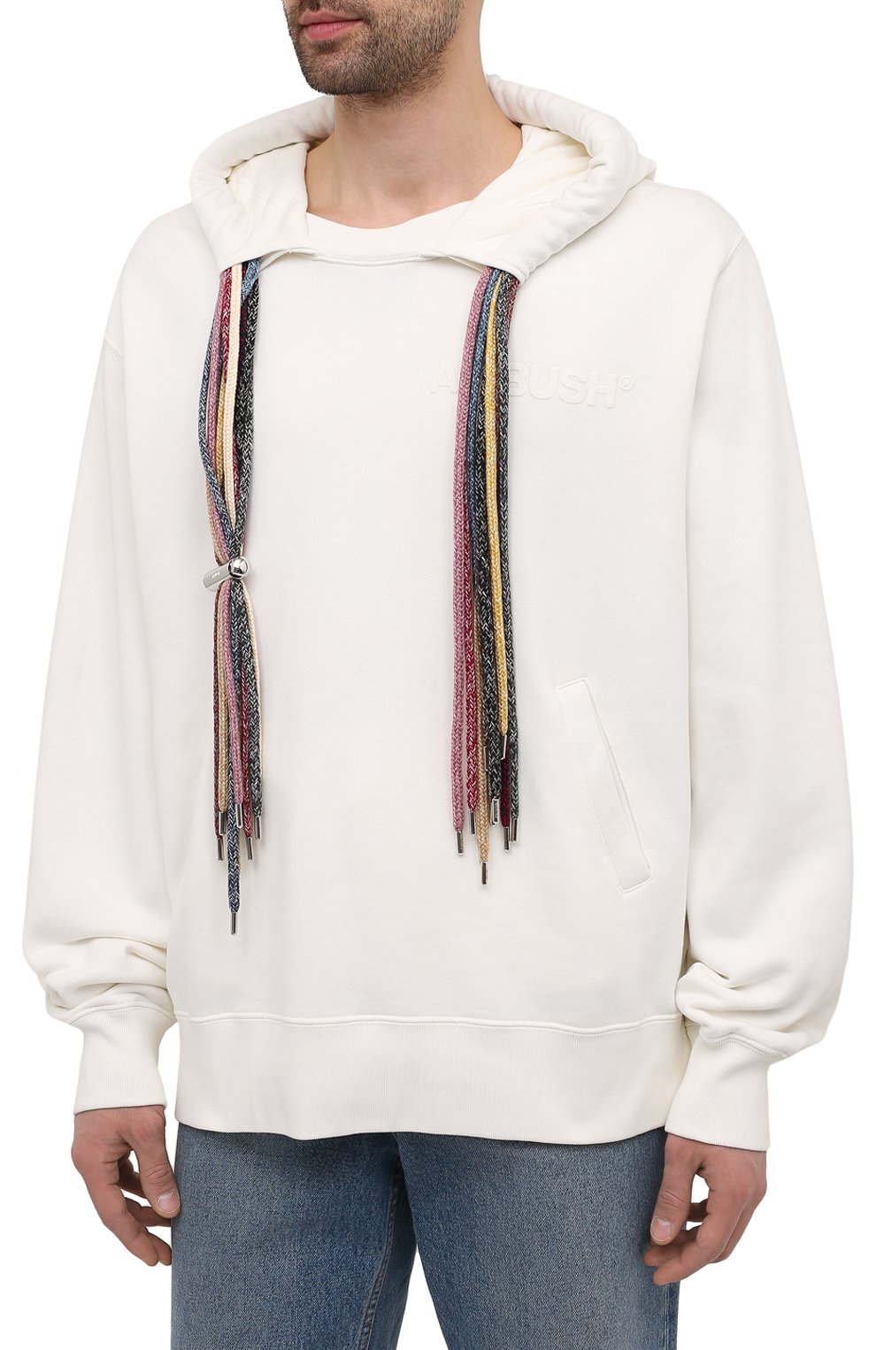 Хлопковое худи AMBUSH, арт. BMBB003S21FLE001, фото 3