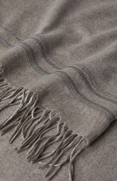 Шелковый плед мониль BRUNELLO CUCINELLI, арт. MPAG90144, фото 2