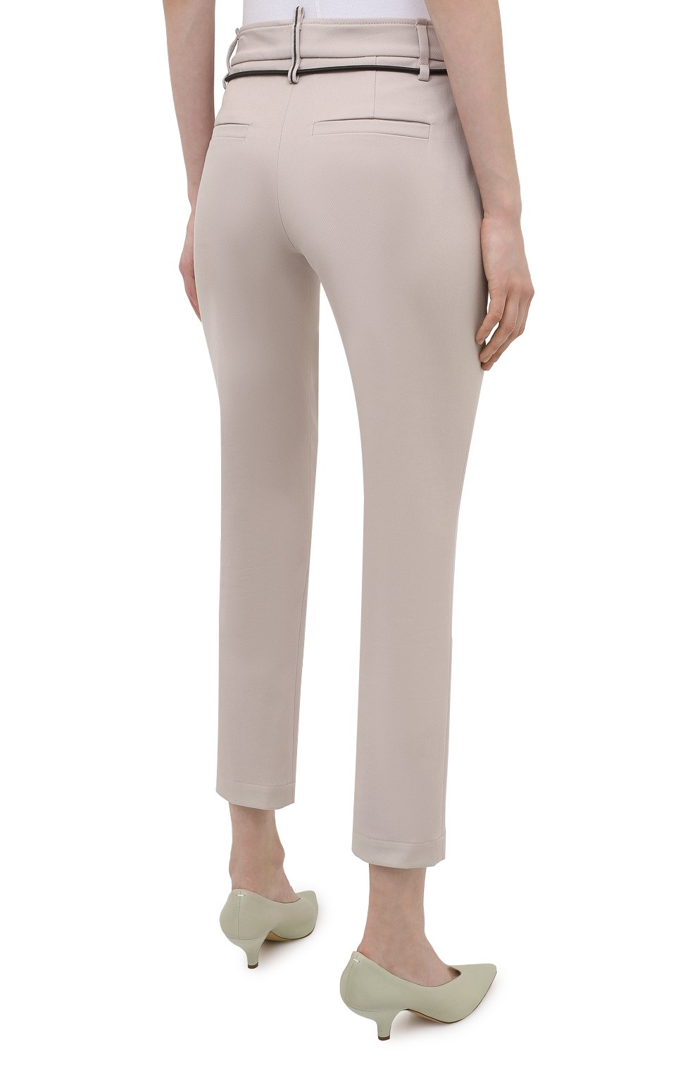 Хлопковые брюки BRUNELLO CUCINELLI, арт. MP126P7755, фото 4