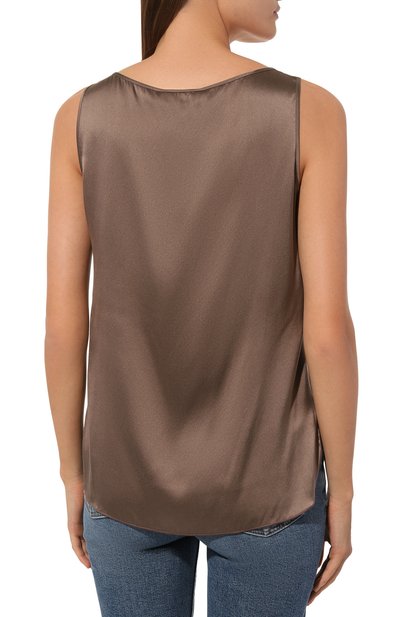 Шелковый топ WEEKEND MAX MARA, арт. PAN 31660116, фото 4
