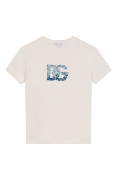 Хлопковая футболка DOLCE & GABBANA, арт. L5JTPD/G700X/8-14