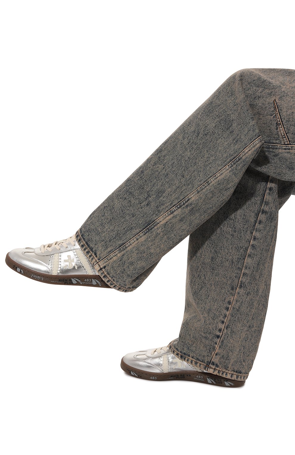 Кожаные кеды bonnie-d PREMIATA, арт. B0NNIED/VAR 7031, фото 3