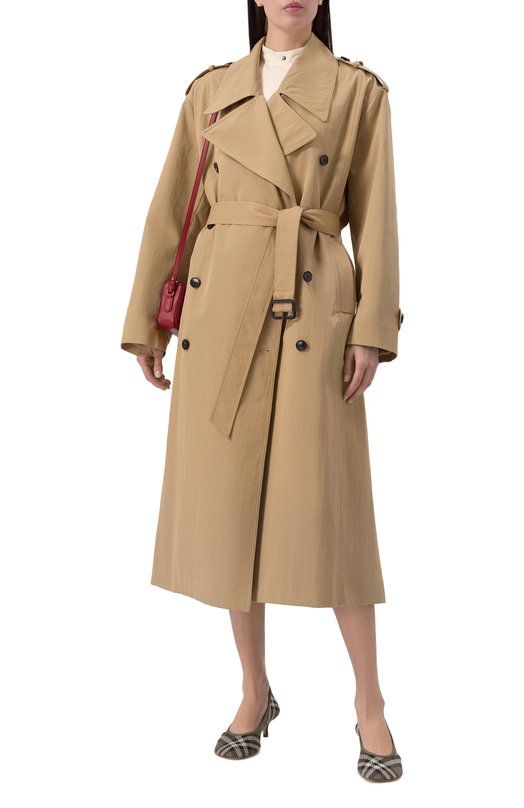 Текстильные туфли Baby 45 Burberry 8102595 Хаки  8102595 Фото 2