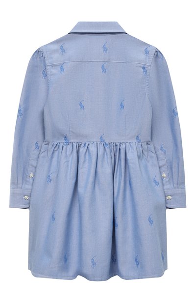Хлопковое платье-рубашка POLO RALPH LAUREN, арт. 311756657, фото 2