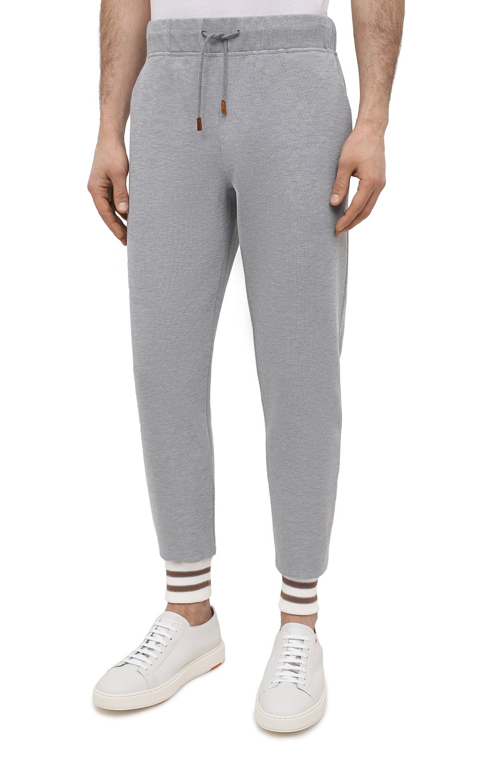 Хлопковые джоггеры ELEVENTY PLATINUM, арт. C76PANC01 TES0C166, фото 3