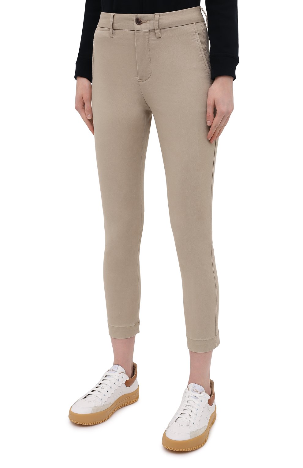 Хлопковые брюки POLO RALPH LAUREN, арт. 211800738, фото 3