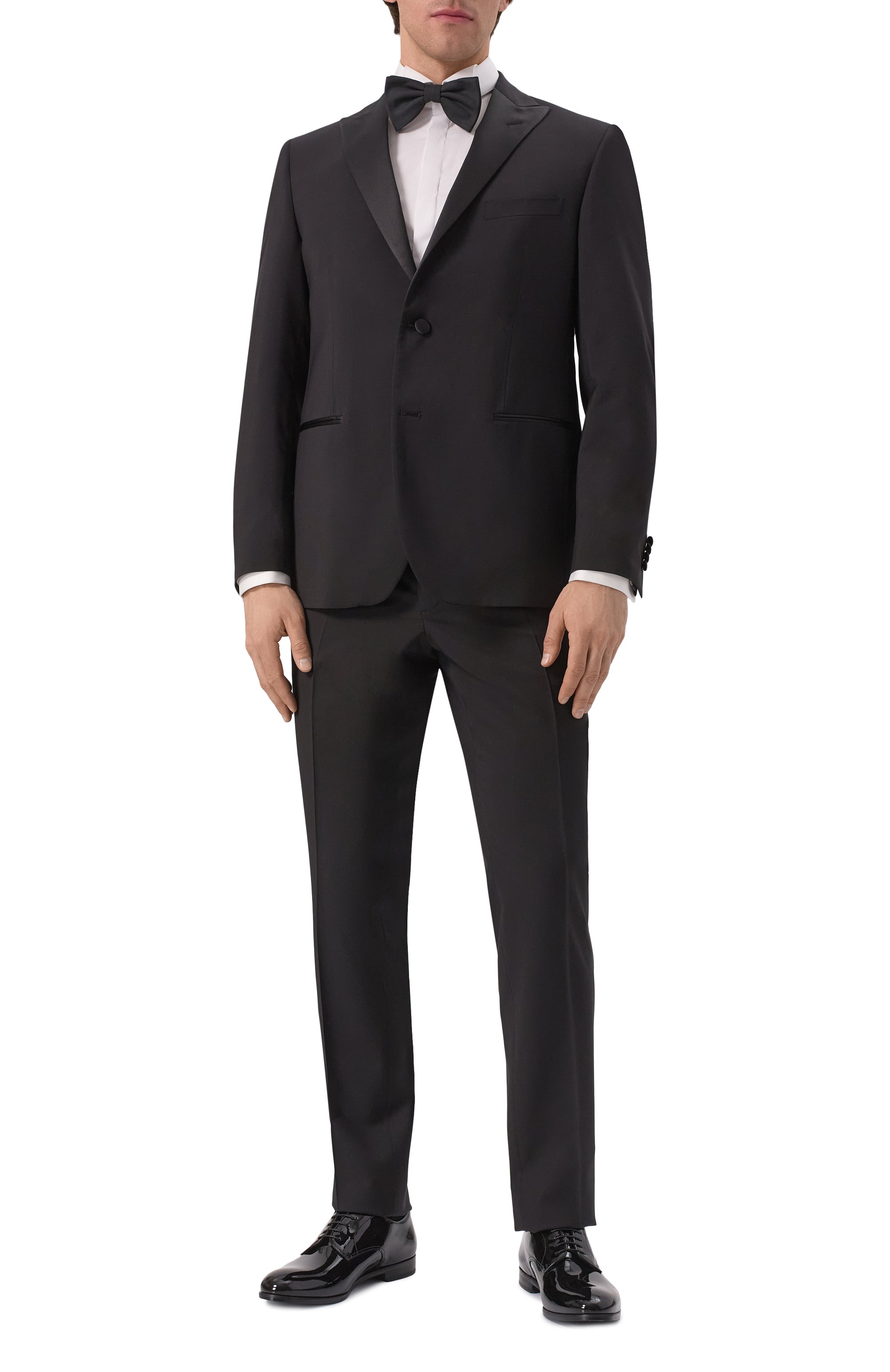 Шерстяной смокинг CORNELIANI, арт. 256T02-2594135_SET, фото 1