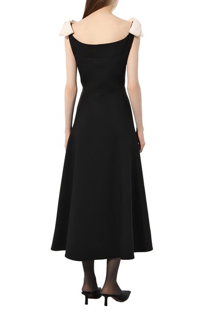 Платье из шерсти и шелка VALENTINO, арт. 3B3VA4Y51CF, фото 4