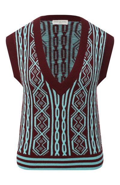 Шерстяной жилет DRIES VAN NOTEN, арт. 202-31201-1700, фото 1