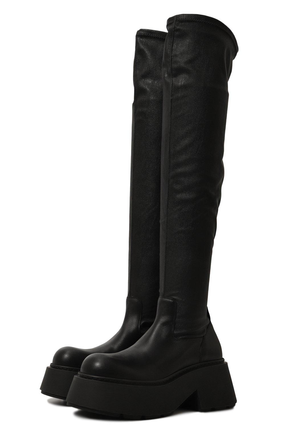 Комбинированные ботфорты stripy VIC MATIE, арт. 1F2162D_D30B0XB001, фото 1