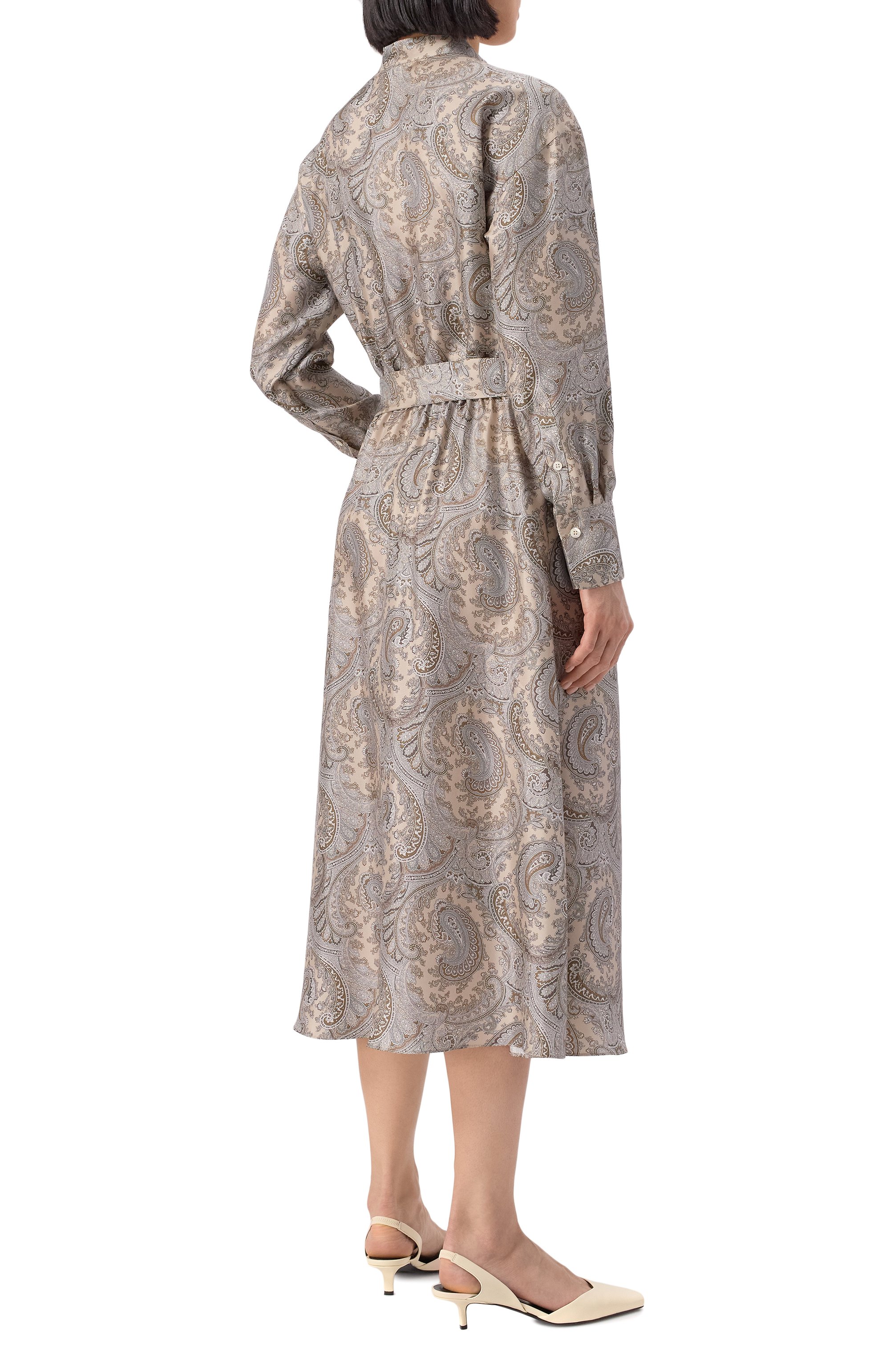 Шелковое платье NOBLE&BRULEE, арт. NB106/10122024/473, фото 4