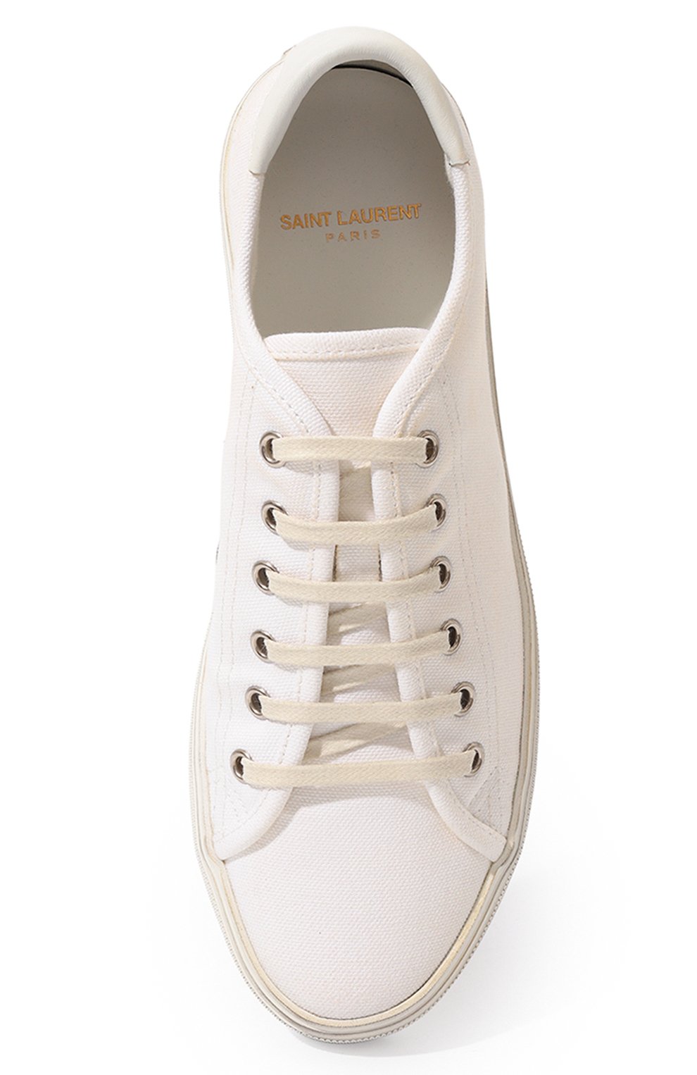 Текстильные кеды malibu SAINT LAURENT, арт. 606446, фото 6