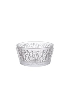Ваза для фруктов bacchantes LALIQUE прозрачного цвета, арт. 10547900 | Фото 1 (Статус проверки: Проверена категория; Коллекция: Bacchantes; Нос: Не проставлено; Региональные ограничения белый список (Axapta Mercury): Не проставлено; Автоматизация Diginetica: Не назначено; Ограничения доставки: fragile-2)