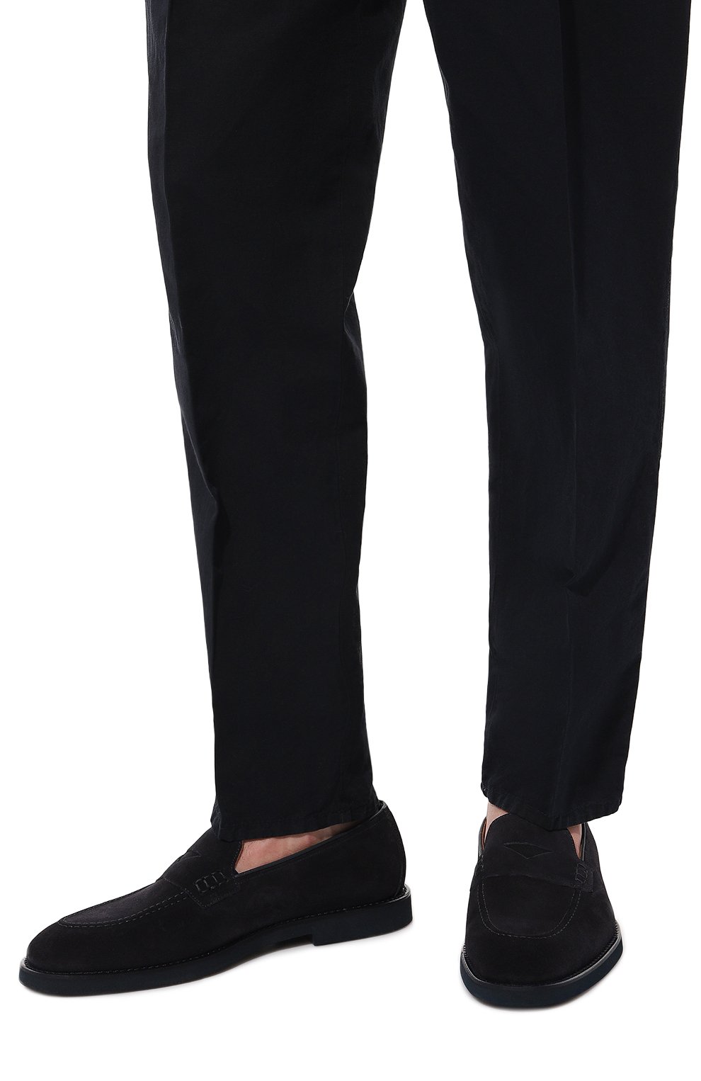 Замшевые пенни-лоферы DOUCAL'S, арт. DU3294SAL0UF106BB00, фото 3