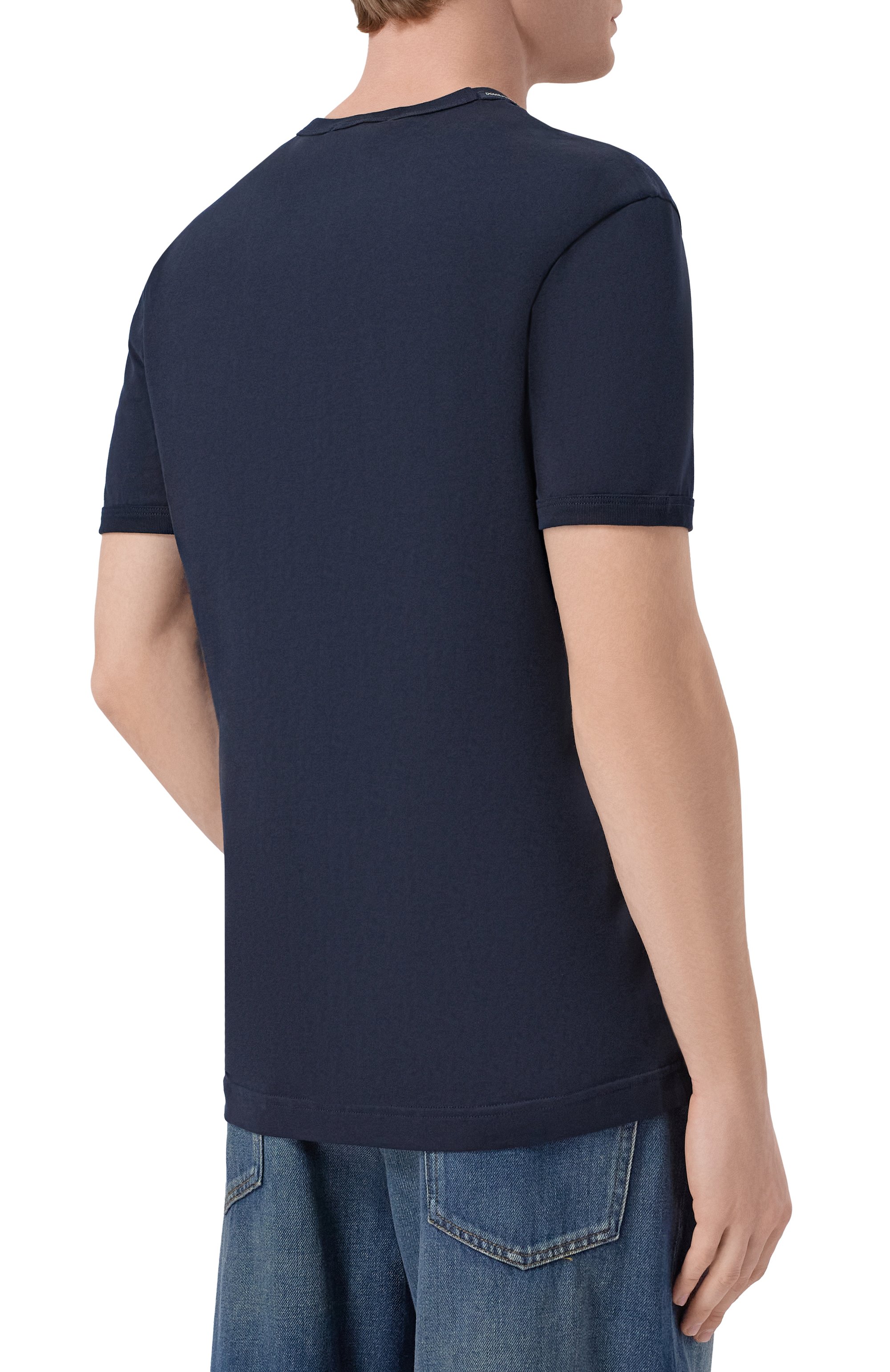 Хлопковая футболка DOLCE & GABBANA, арт. G8JX7T/FU7EQ, фото 4