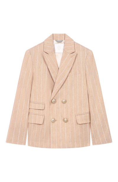 Пиджак изо льна и хлопка ELEVENTY, арт. EY2P84/I0319_001