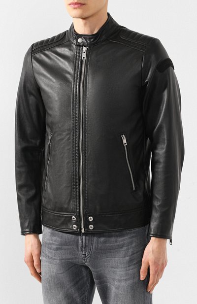 Кожаная куртка DIESEL, арт. 00SU8S/0WAGL, фото 3