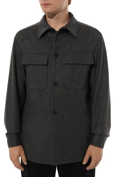 Шерстяная рубашка HEVO, арт. LEVERAN0 RU 150/G701, фото 3