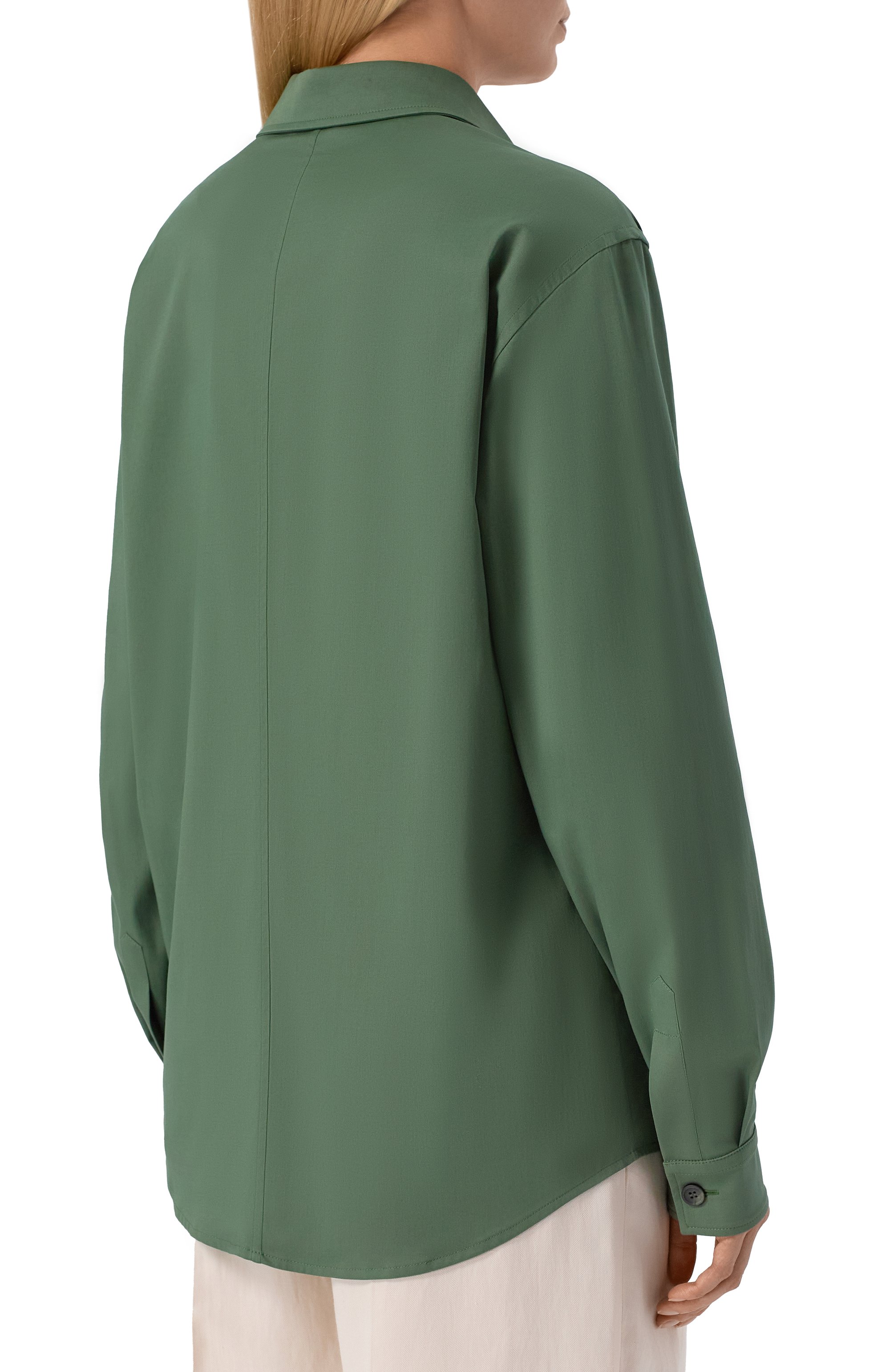 Рубашка из хлопка и шелка MVST, арт. M26.CSW.B412/SILK P0PELINE, фото 4