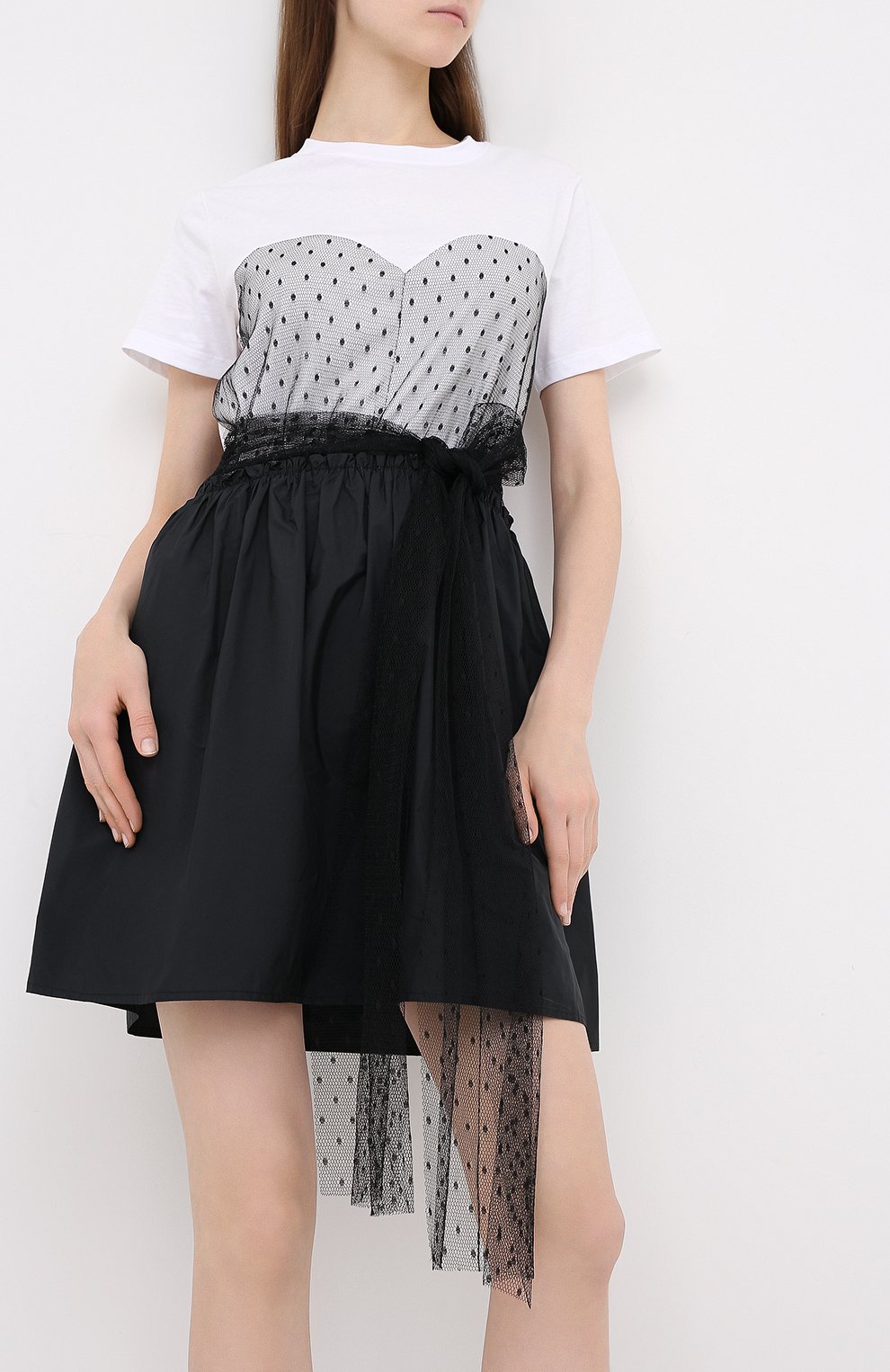 Хлопковое платье REDVALENTINO, арт. UR3MJ05C/5CG, фото 3
