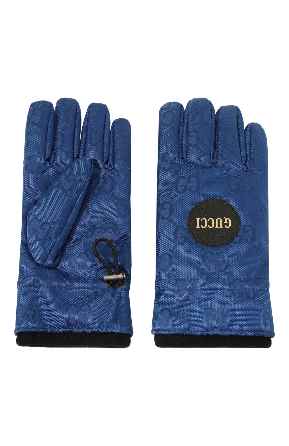 Перчатки off the grid GUCCI синего цвета по цене 64800 руб., арт. 652996 4HAEU, фото 3 Перчатки off the grid GUCCI, арт. 652996 4HAEU, фото 3