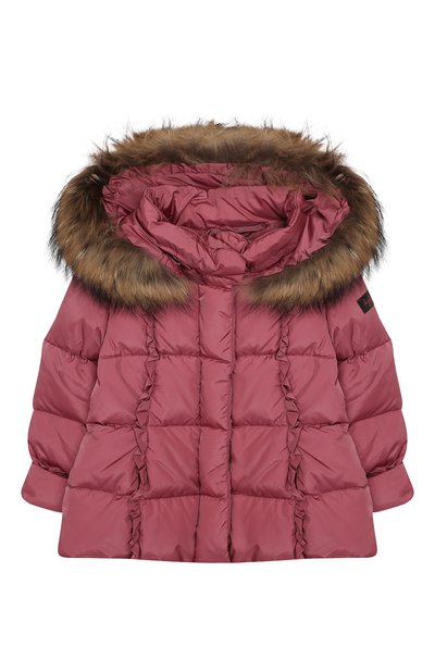 Пуховая куртка с капюшоном IL GUFO, арт. A19GM308N0031/5A-8A, фото 1