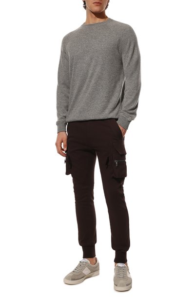 Хлопковые джоггеры RICK OWENS, арт. RU01B1396/BA, фото 2