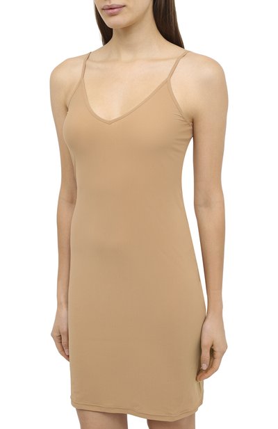 Платье JIL SANDER бежевого цвета по цене 22350 руб., арт. JSCR705045-WR477108, фото 3 Платье JIL SANDER, арт. JSCR705045-WR477108, фото 3