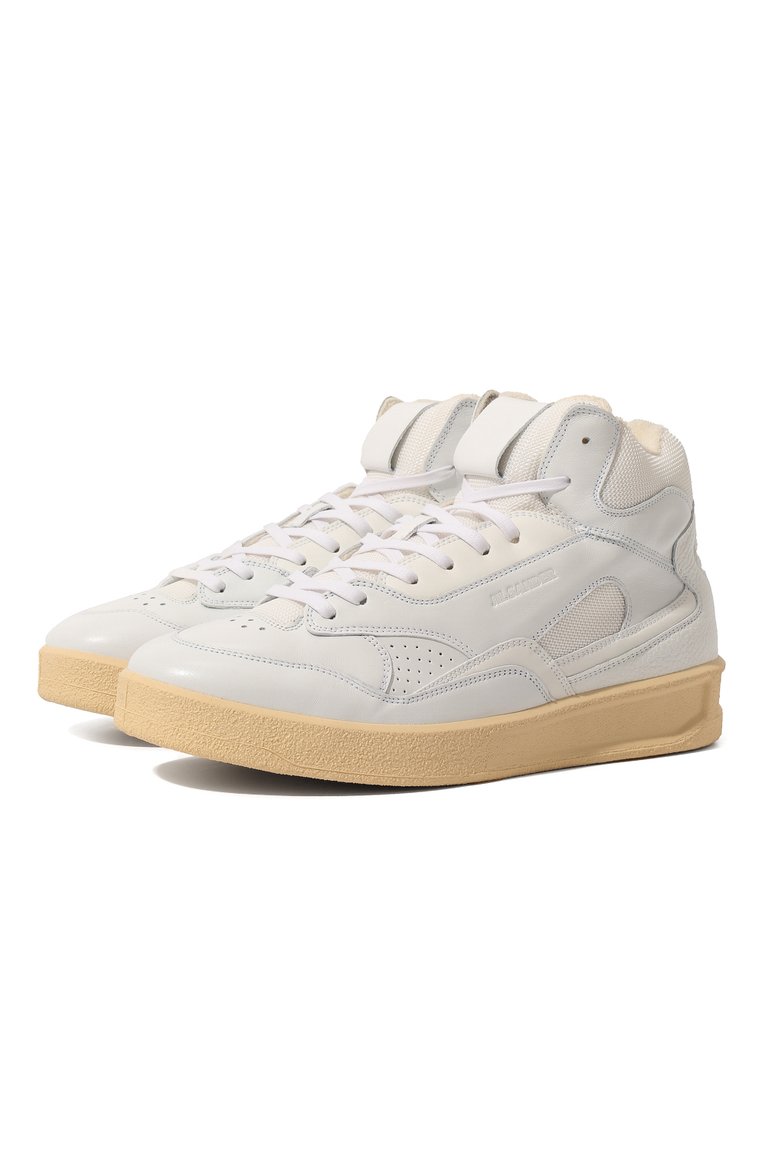 Кожаные кеды JIL SANDER, арт. J32WS0017-P4869, фото 1