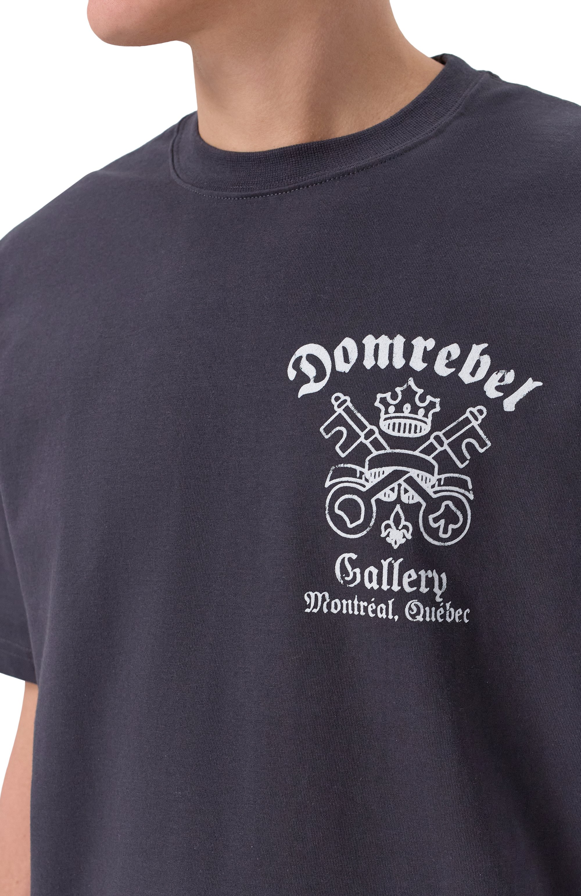 Хлопковая футболка DOMREBEL, арт. M KEYS/T-SHIRT, фото 5