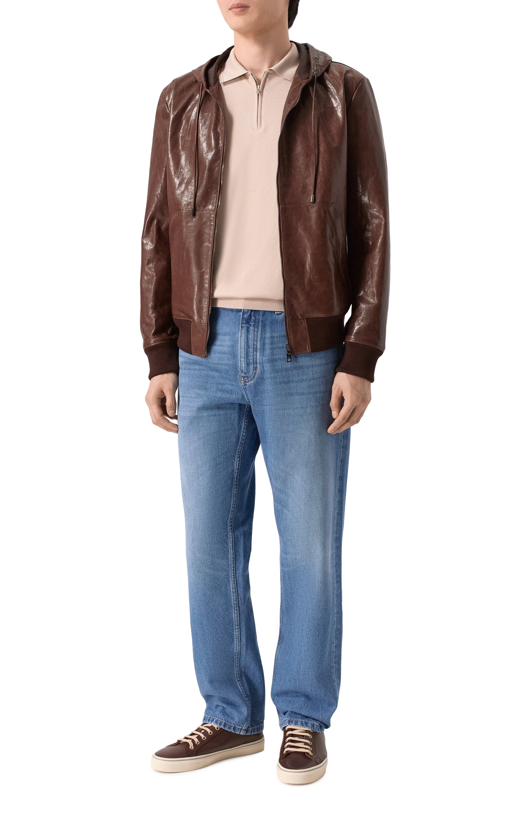 Поло из хлопка и шелка MVST, арт. M26.CSM.K425, фото 2