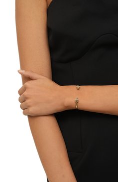 Женский браслет ALEXANDER MCQUEEN золотого цвета, арт. 553652/J160O | Фото 2 (Материал: Металл; Региональные ограничения белый список (Axapta Mercury): Не проставлено; Нос: Не проставлено)
