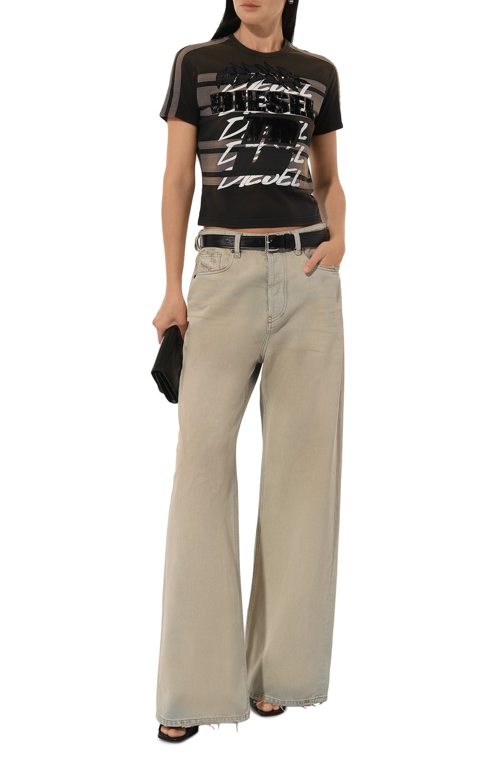 Хлопковый топ DIESEL, арт. A14282/0NMAU, фото 2