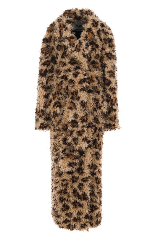 Шуба MSGM 3941MDC16/257606 Леопардовый 3941MDC16/257606
