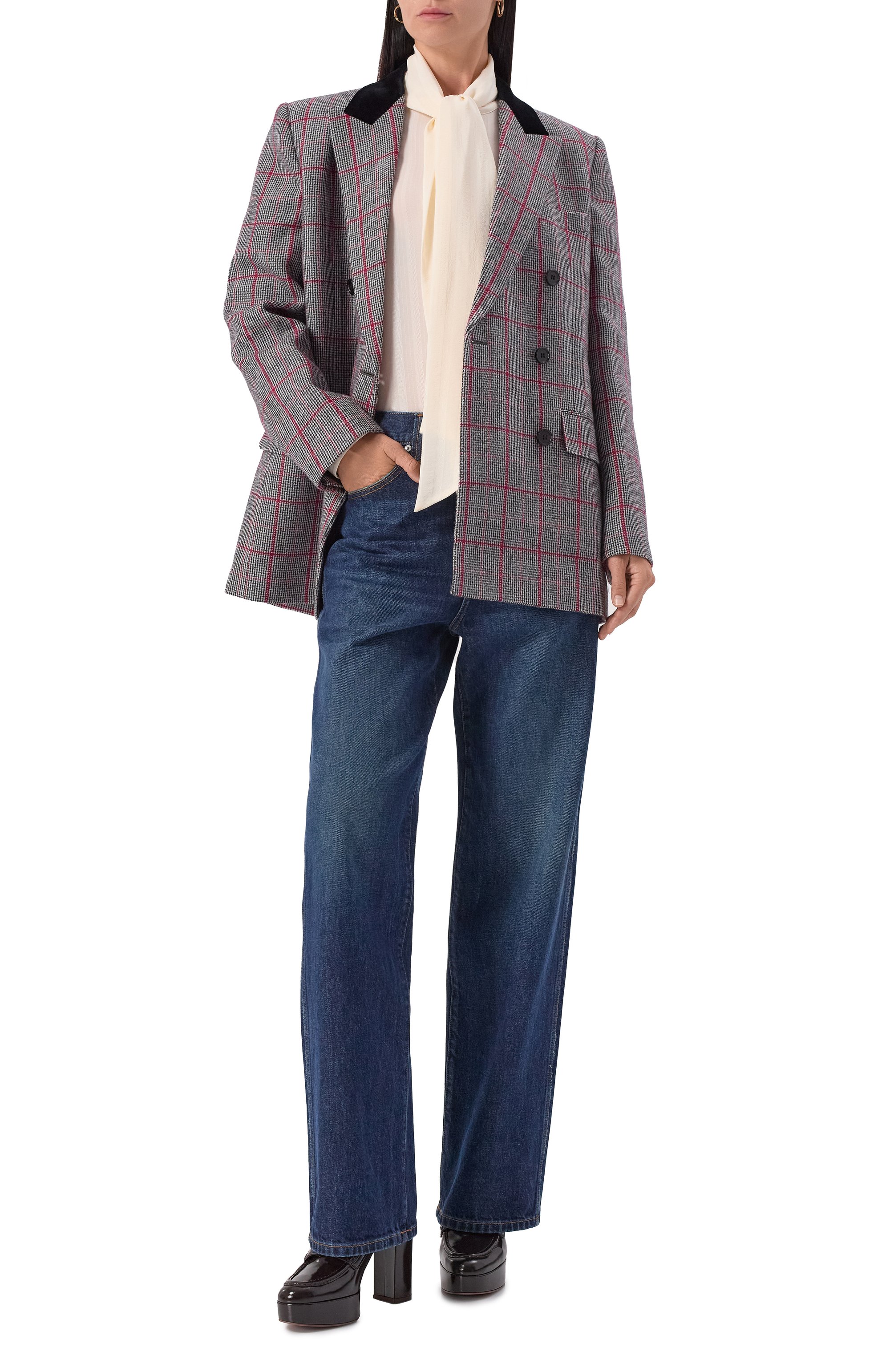 Кожаные туфли hadden 105 GIANVITO ROSSI, арт. G25356.70RIC.NUIM0KA, фото 3