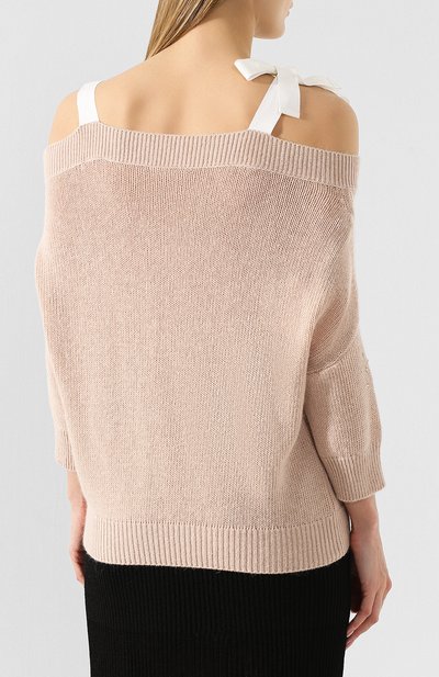 Пуловер из смеси шерсти и вискозы REDVALENTINO, арт. RR3KCA69/BSV, фото 4