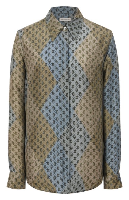 Женская шелковая рубашка DRIES VAN NOTEN, арт. 010706-2127-104