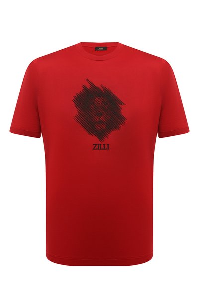 Мужская хлопковая футболка ZILLI, арт. TSR001M0110VLIST0M