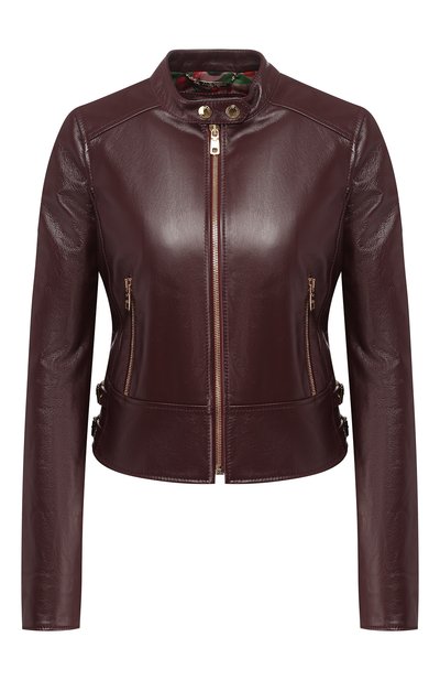Женская кожаная куртка DOLCE & GABBANA, арт. F9F13L/FUL89