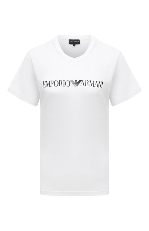 фото Хлопковая футболка emporio armani