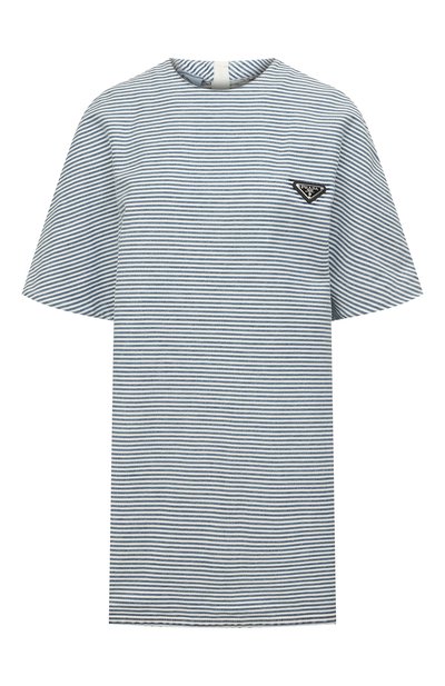 Женское джинсовое платье PRADA, арт. GFA125-10G3-F0E93-221