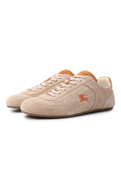 Мужские замшевые кеды knight runner BURBERRY, арт. 8127477