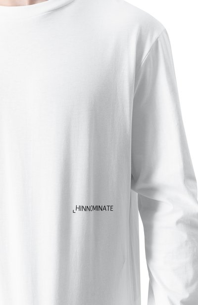 Хлопковый лонгслив HINNOMINATE, арт. HMABM01307, фото 5