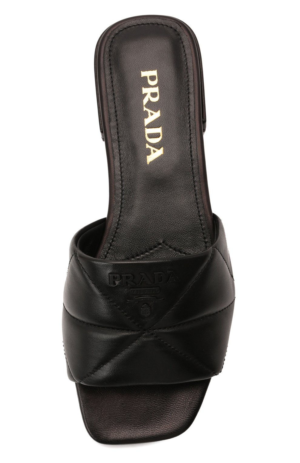 Кожаные шлепанцы PRADA, арт. 1XX583-038-F0002-B010, фото 6